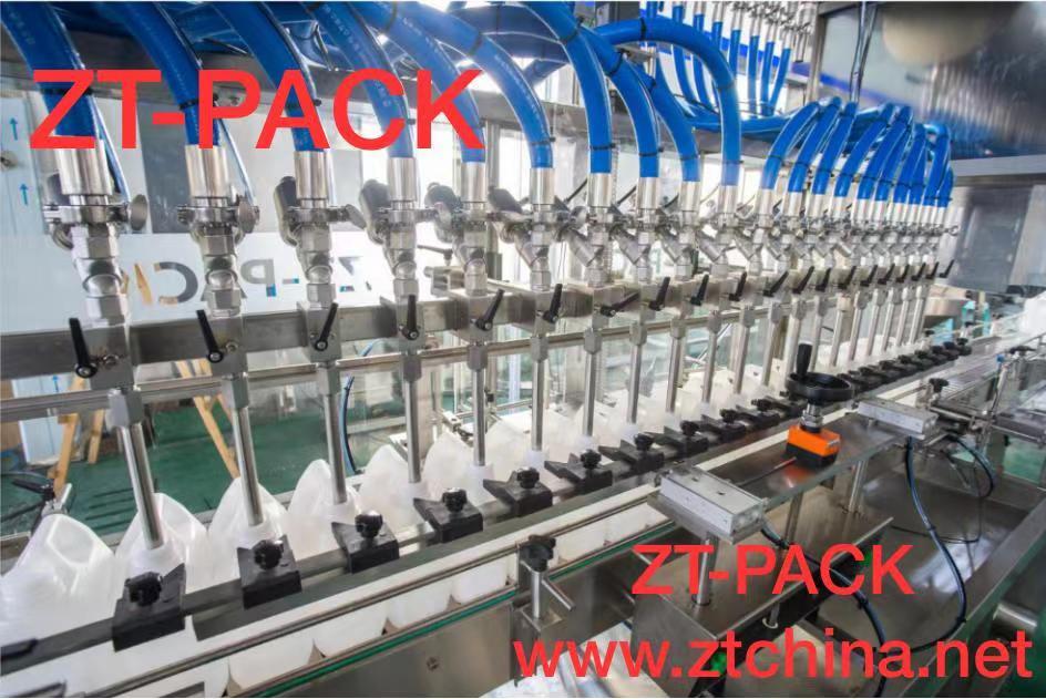 Automatic Glass Cleaner Filling Machine
