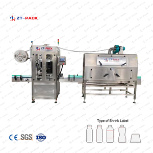 Automatic Shrink Sleeve Labeling Machine--Steam Type Double Layers Tunnel